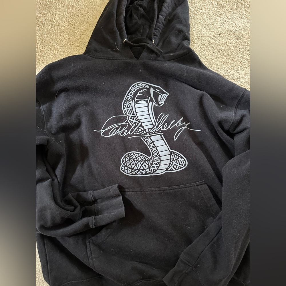 Carroll Shelby Cobra Hoodie Large